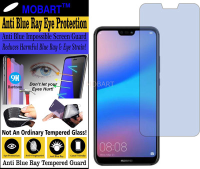 MOBART Impossible Screen Guard for HUAWEI HONOR P20 LITE (Impossible UV AntiBlue Light)(Pack of 1)