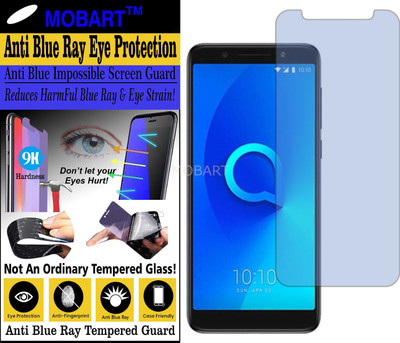 MOBART Impossible Screen Guard for ALCATEL 3X (Impossible UV AntiBlue Light)(Pack of 1)