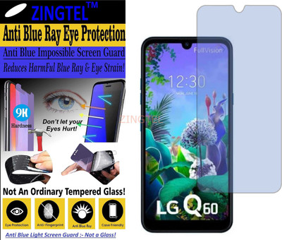 ZINGTEL Impossible Screen Guard for LG Q60 (Impossible UV AntiBlue Light)(Pack of 1)