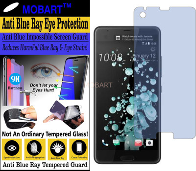 MOBART Impossible Screen Guard for HTC U ULTRA (Impossible UV AntiBlue Light)(Pack of 1)