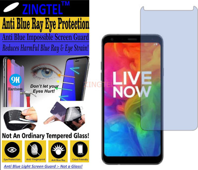 ZINGTEL Impossible Screen Guard for LG Q7 PLUS (Impossible UV AntiBlue)(Pack of 1)