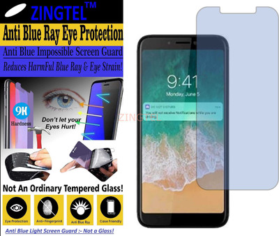 ZINGTEL Impossible Screen Guard for MICROMAX CANVAS 2 2018 (Impossible UV AntiBlue Light)(Pack of 1)