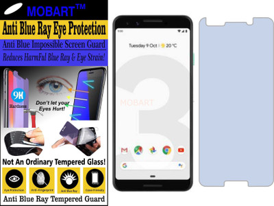 MOBART Impossible Screen Guard for GOOGLE PIXEL 3 (Impossible UV AntiBlue Light)(Pack of 1)