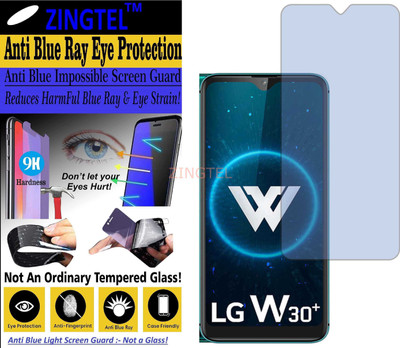 ZINGTEL Impossible Screen Guard for LG W30 PLUS (Impossible UV AntiBlue)(Pack of 1)