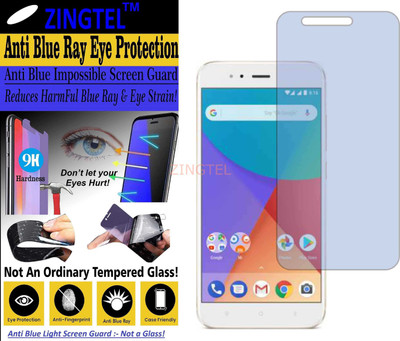 ZINGTEL Impossible Screen Guard for XIAOMI MI A1 (Impossible UV AntiBlue Light)(Pack of 1)