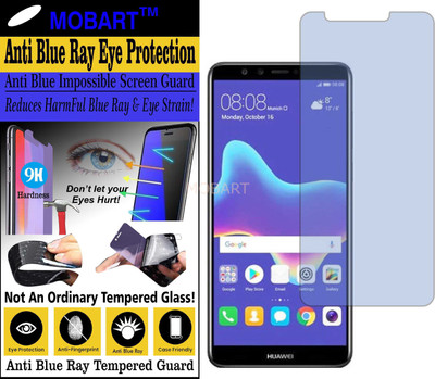 MOBART Impossible Screen Guard for HUAWEI HONOR Y9 2018 (Impossible UV AntiBlue Light)(Pack of 1)