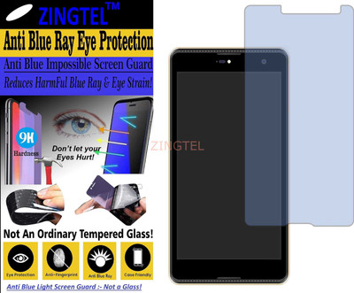 ZINGTEL Impossible Screen Guard for MICROMAX Q386 (CANVAS FIRE 5) (Impossible UV AntiBlue Light)(Pack of 1)