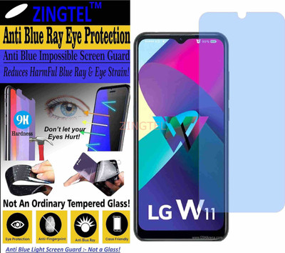 ZINGTEL Impossible Screen Guard for LG W11 (Impossible UV AntiBlue)(Pack of 1)