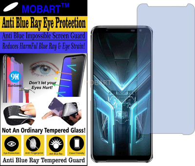 MOBART Impossible Screen Guard for ASUS ROG PHONE 3 (Impossible UV AntiBlue Light)(Pack of 1)