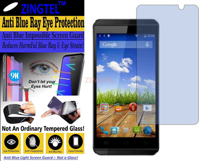 ZINGTEL Impossible Screen Guard for MICROMAX A104 (Impossible UV AntiBlue Light)(Pack of 1)