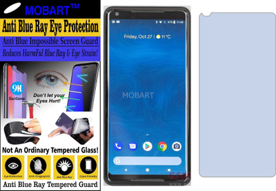 MOBART Impossible Screen Guard for GOOGLE PIXEL 2XL (Impossible UV AntiBlue Light)(Pack of 1)