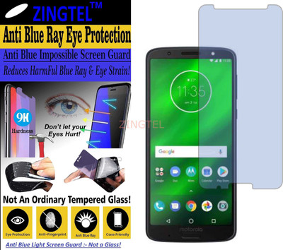 ZINGTEL Impossible Screen Guard for MOTOROLA G6 PLUS (Impossible UV AntiBlue Light)(Pack of 1)