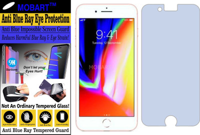 MOBART Impossible Screen Guard for APPLE IPHONE 8 PLUS (Impossible UV AntiBlue Light)(Pack of 1)
