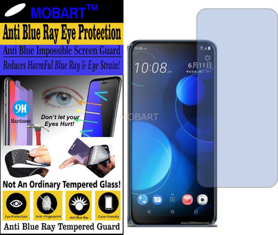 MOBART Impossible Screen Guard for HTC 19 PLUS (Impossible UV AntiBlue Light)(Pack of 1)