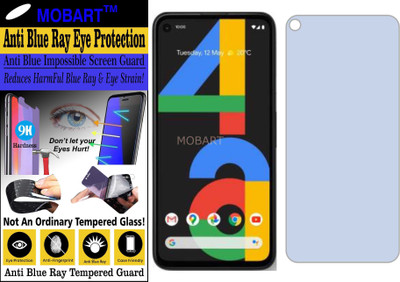 MOBART Impossible Screen Guard for GOOGLE PIXEL 4A (Impossible UV AntiBlue Light)(Pack of 1)