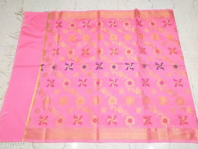 The SDF India Georgette Embroidered Women Dupatta