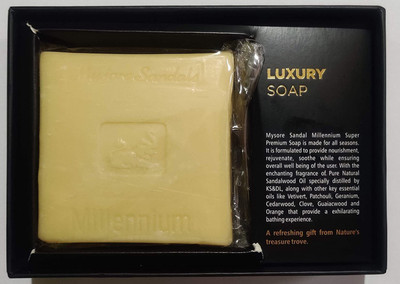 MYSORE SANDAL MIllennium Soaps 150 Gm * 2 unit(2 x 75 g)