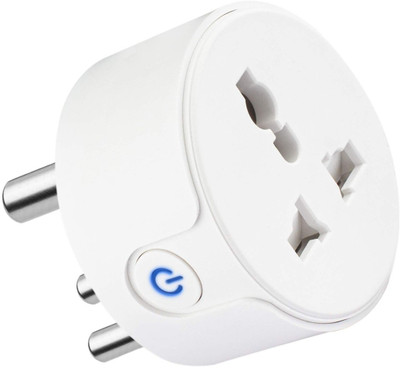 IFITech Smart Indian Socket New, WiFi Smart Plug Compatible with Alexa (Echo, Echo Dot, Echo Show) and Google Home, with iOS/Android App Control Anywhere, Anytime Smart Plug(White)