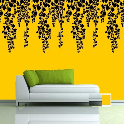 Kayra Decor Creepers Wall Design Stencils For Wall Painting For Home Wall Decoration Suitable For Room Decor And Craft KDS36010 24 x 40 Reusable wall stencil StencilPack of 1 1
