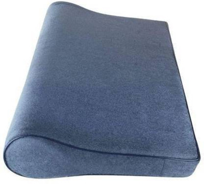 RADIANT TRADERS Regular Contoured Cervical Pillow For Pain reduction/All Neck Sprains Neck Support Cervical Pillow(Grey)