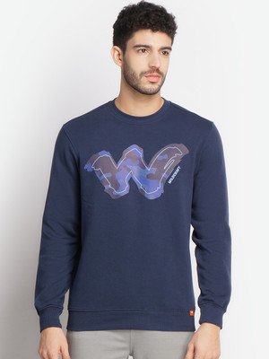Wildcraft Full Sleeve Printed Men Sweatshirt