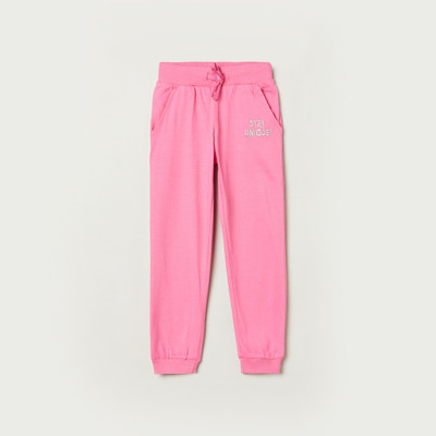 MAX Regular Fit Girls Pink Trousers
