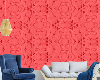 Craft Advertising Vinyl Floral & Botanical Multicolor Wallpaper(L x W: 41 cm x 244 cm)