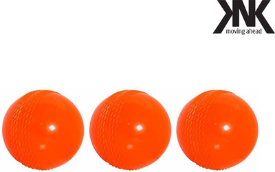 KNK Multicolour Cricket Wind Balls Cricket Synthetic Ball(Standard, Pack of 3)