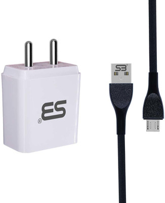 shopbucket 18 W Adaptive Charging 3.1 A Wall Charger for Mobile with Detachable Cable(White, Cable Included)