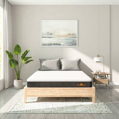 SleepyCat Plus Orthopedic Gel Memory Foam 8 inch King High Density (HD) Foam Mattress