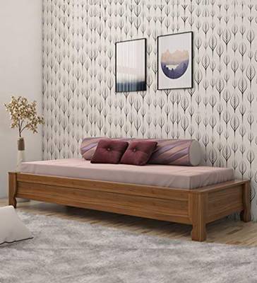 Balaji Furniture Sheesham Wood Diwan Bed For Living Room | Solid Pure Wood Sofa Couch For Bedroom | 3 Seater Couch For Drawing Room Solid Wood Diwan