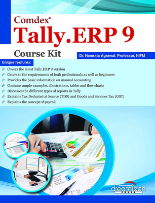 Comdex Tally.ERP 9 Course Kit First Edition(English, Paperback, Dr. Namrata Agrawal)