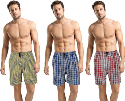 KRISHAN GOPAL COLLECTION Checkered Men Boxer