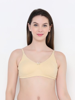 Berry's Intimatess Women T-Shirt Lightly Padded Bra(Black, Beige)