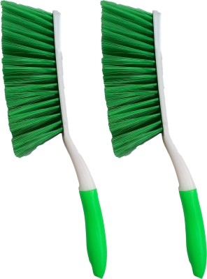 SBTs Plastic Wet and Dry Brush(Green, White, 2 Units)