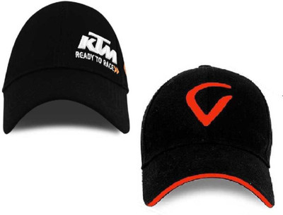 RD YTR Self Design, Embroidered, Solid Sports/Regular Cap Cap(Pack of 2)