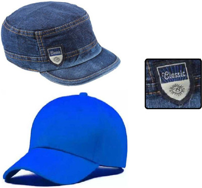NFYGAA Self Design Sports/Regular Cap Cap(Pack of 2)