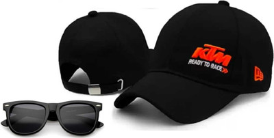 RD YTR Self Design, Solid Sports/Regular Cap Cap(Pack of 2)