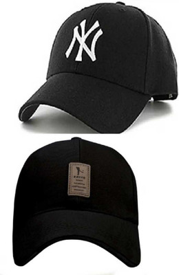 RD YTR Self Design, Embroidered, Solid Sports/Regular Cap Cap(Pack of 2)