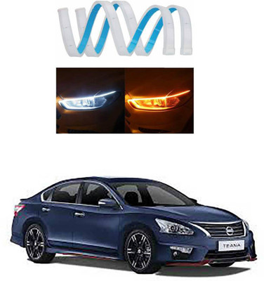 APICAL AP_Car LED Strip Light Daytime Running Indicator Headlight150 Car Fancy Lights(White)