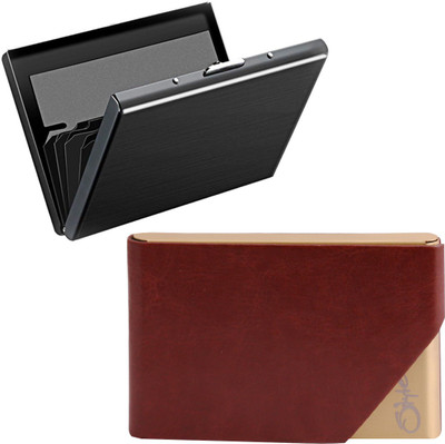 Style 98 10 Card Holder(Set of 2, Multicolor)