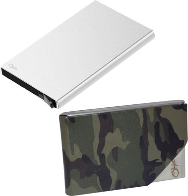 Style 98 10 Card Holder(Set of 2, Silver)