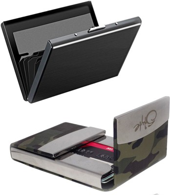 Style 98 10 Card Holder(Set of 2, Multicolor)