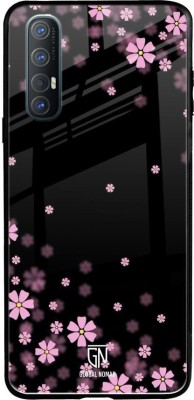 GLOBAL NOMAD Back Cover for Oppo Reno3 Pro(Black, Pink, Grip Case, Silicon, Pack of: 1)