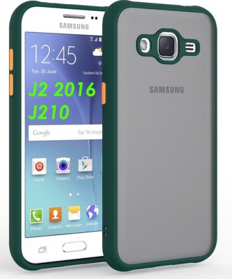 INSTYLE Back Cover for Samsung Galaxy J2 - 2016(Green, Grip Case, Pack of: 1)