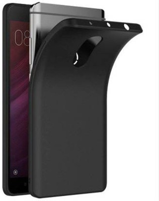 Mozo Back Cover for Mi Redmi Note 4(Black, Flexible, Pack of: 1)