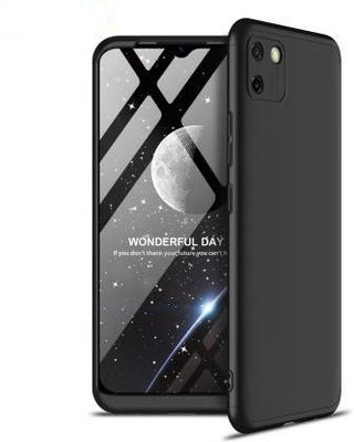 vizo Front & Back Case for Realme C11(Black, Shock Proof)