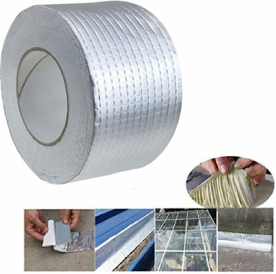 LAVNIK self adhesive aluminum Dispenser Tapes (Manual)(Set of 1, Silver)