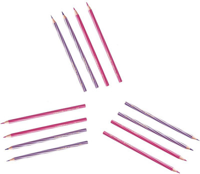 STAEDTLER STAD-6-6-H&E-PENCILS Round Shaped Color Pencils(Set of 12, Violet and Lilac)