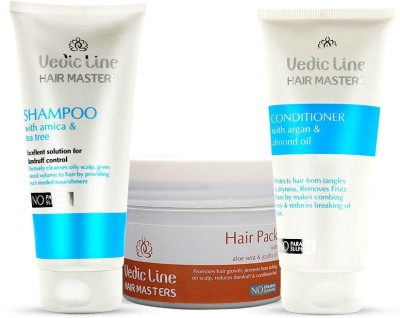 Vedic Line Dandruff Removal kit(3 Items in the set)